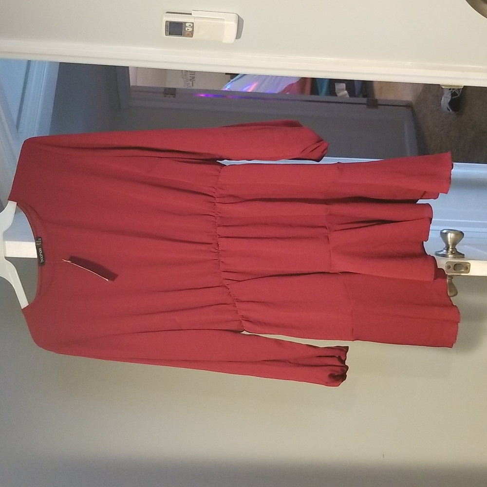 BooHoo plus dress 18